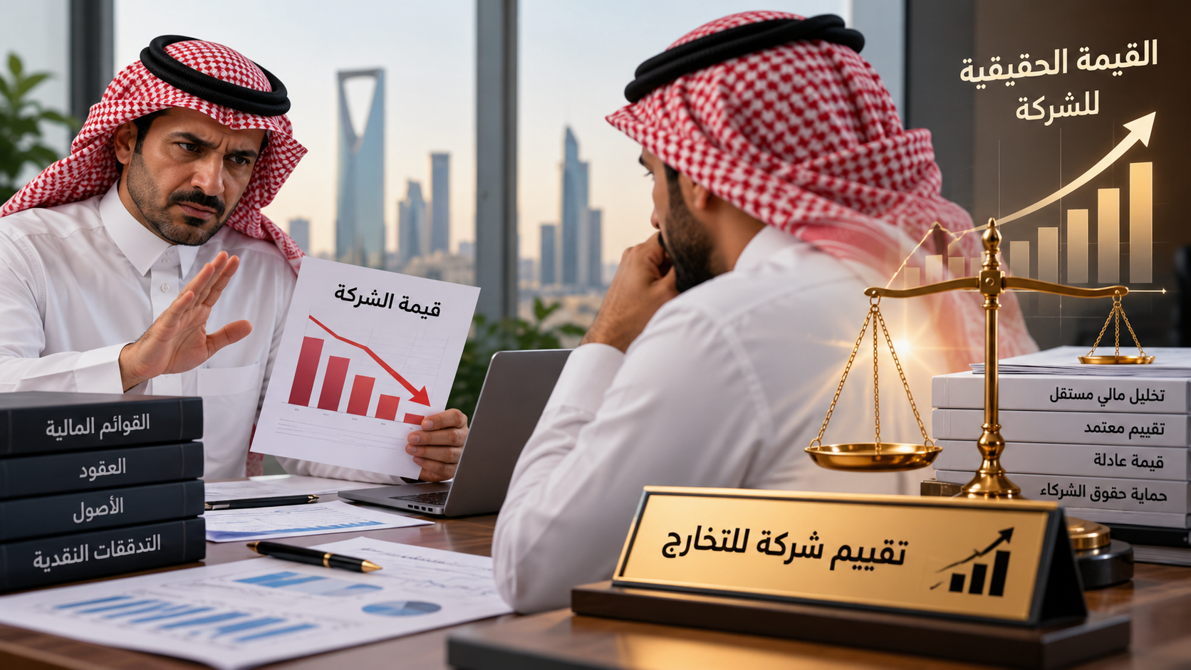 تقييم شركة للتخارج وحماية حقوق الشركاء